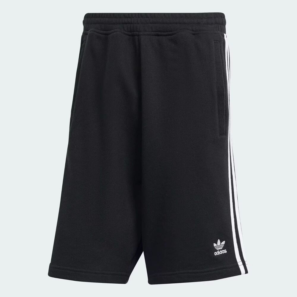 adidas Men's Adicolor 3 Stripes Black White Size Small IU2337 NWT $45